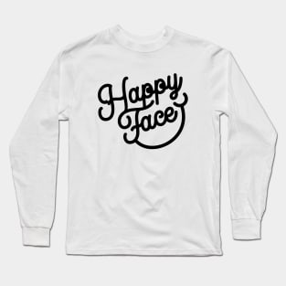 Happy Face Long Sleeve T-Shirt